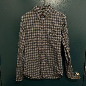 J Crew Slim Brushed Twill Shirt - Men's Small
